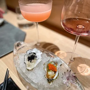 Fresh oysters