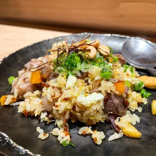 Beef fried rice was very flavorful, beef was cooked very tender, and smelled great!