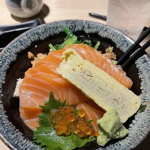 Salmon Ikura Bowl
