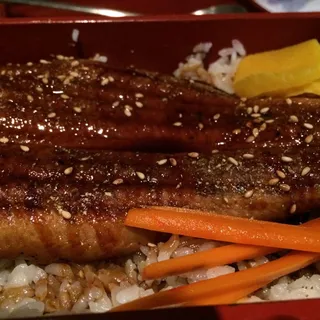 Fresh Water Eel on Rice