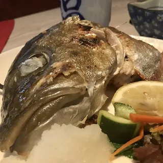 Grilled Fish Head