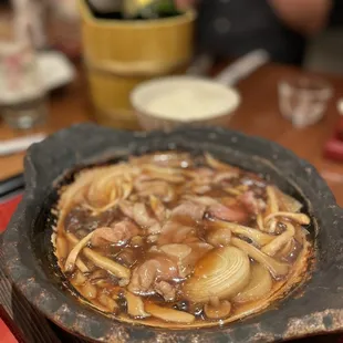 Kamo Jibuni Nabe (duck)