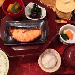Salmon Saikyo Set