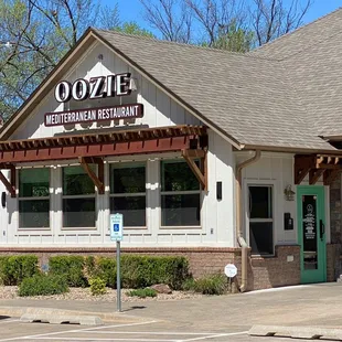 Restaurant exterior.