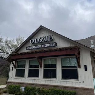 outside