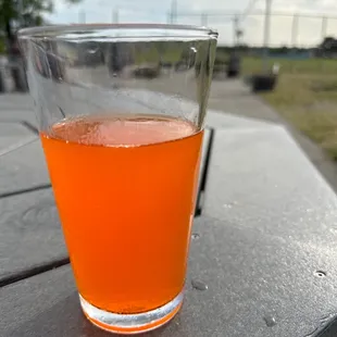 Orange soda beer