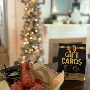 Thursdays special whole main lobster for $20