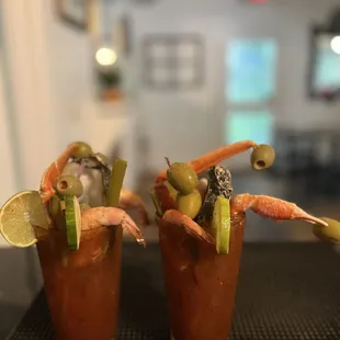 Loaded bloody Mary's