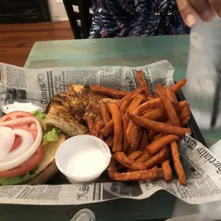 Mahi Mahi Sandwich
