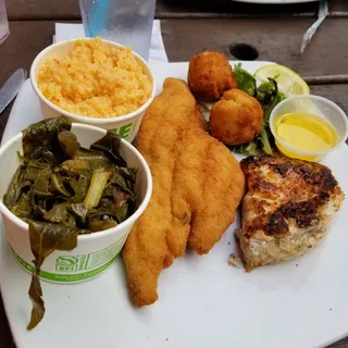 Just Caught Stuffed Grouper