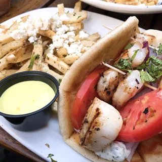Seafood Pita