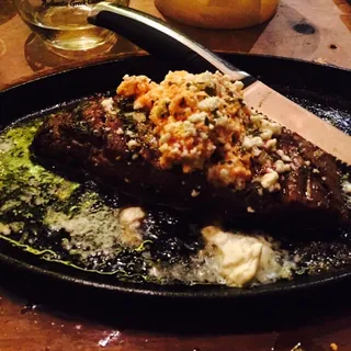 Fiery Feta Flank Steak