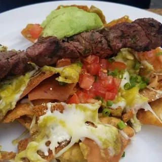 Greek Steak Chilaquiles