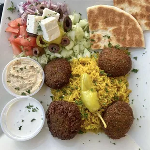 Falafel Dinner