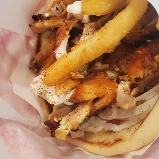 Chicken gyro