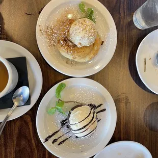 Chocolate Soufflé and other dessert