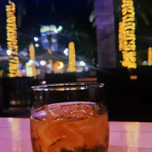 Crown Royal on the rocks