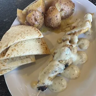 Chicken Souvlaki (Half)