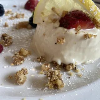 Greek Yogurt Panna Cotta