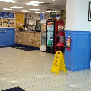What you see when you walk in