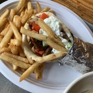 Chicken gyro