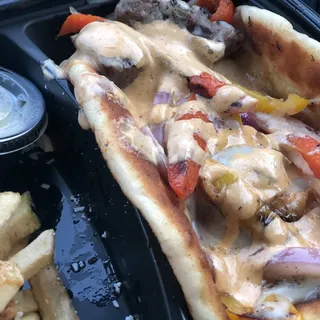 Greek Cheesesteak S&wich