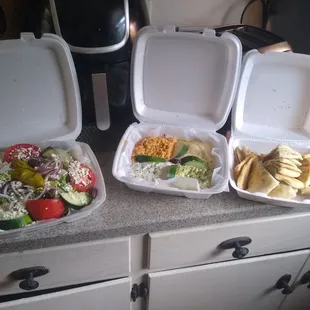 Opa Vera Combo Large Greek Salad
