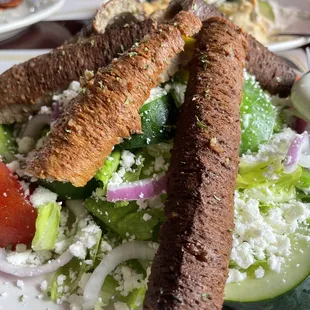 food, salads