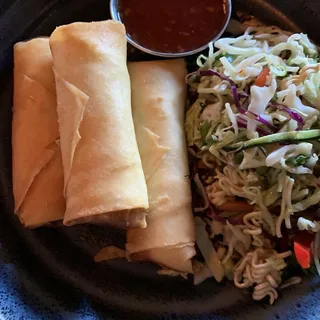 Crab Rangoon Spring Rolls