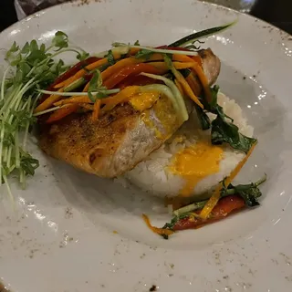 Toasted Garlic Salmon