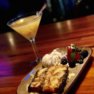 Chocolate Croissant Bread Pudding