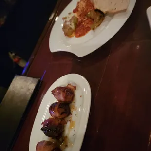 Stuffed dates and stuffed peppers - spicy!!!