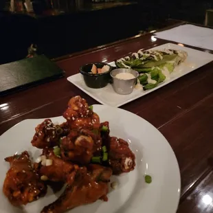 Asian Spuce children charred romaine wedge