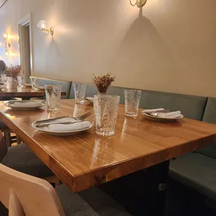 interior, sushi and sashimi