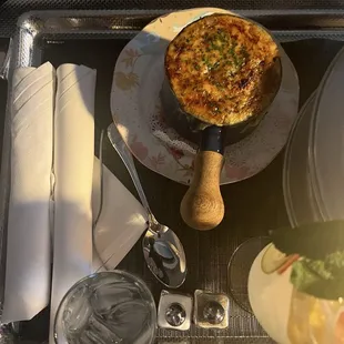 French onion soup. The best I have ever had.