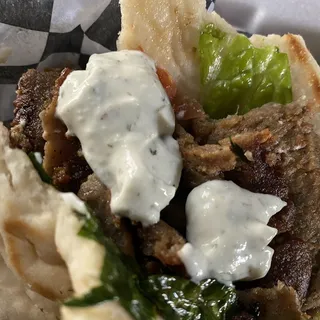 Gyro and Feta Sandwich