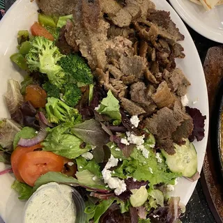 Low-Carb Gyro Platter