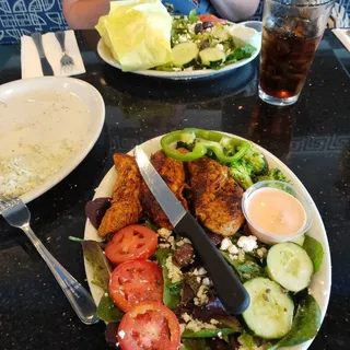 Low-Carb Spicy Chicken Breast Platter