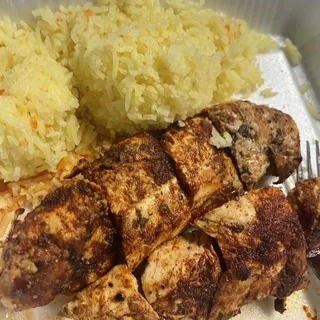 Spicy Chicken Souvlaki Kabob