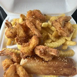 Fried Shrimp Plate