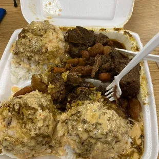 Oxtails Meal