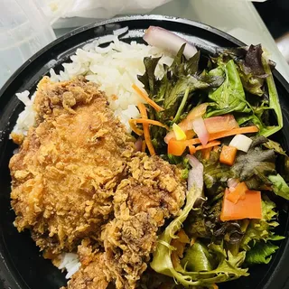 Fried or Grilled Chicken Meal