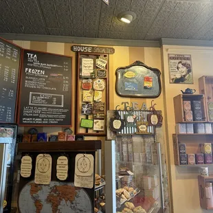 Counter/menu