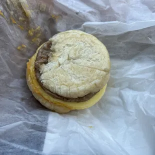 Breakfast sandwich