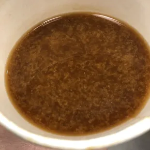 Americano with Almond Milk