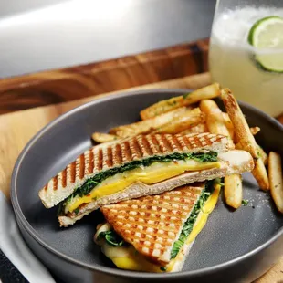 Perfect Turkey Prime Panini (available w/salad or fries)