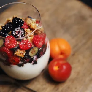 Seasonal Berry Parfait