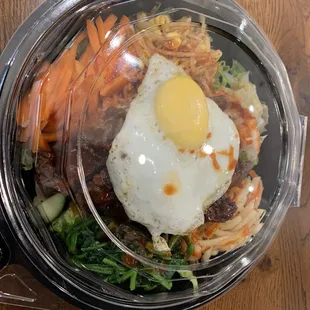 Bulgogi Bi -Bam-Bap Lunch beef