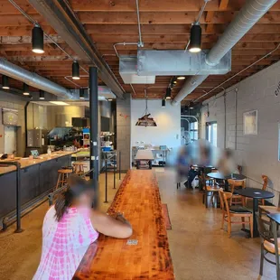 Interior from the front door.