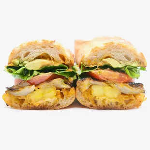 Oyster Mushroom Al Pastor Sandwich